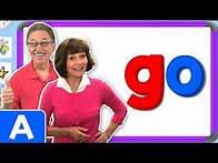 Video thumbnail for Jan Richardson Sight Words | Level A | Go | Jack Hartmann