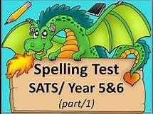 Video thumbnail for Part/1 - SATS - Year 6 English - SPELLING TEST