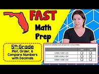 Video thumbnail for 5th GRADE | Florida FAST Math Test Prep FREEBIE | MA.5.NSO.1.4
