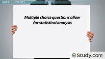 Video thumbnail for Survey Research Overview, Types & Techniques