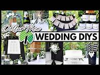 Video thumbnail for Dollar Tree Wedding DIYs (that don't look cheap!) 🖤