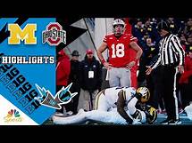 Video thumbnail for Michigan Wolverines vs. Ohio State Buckeyes | COLLEGE FOOTBALL HIGHLIGHTS | 11/30/2024 | NBC Sports