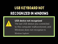 Video thumbnail for How to Fix USB Keyboard Not Recognized in Windows 11