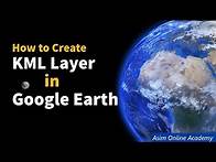 Video thumbnail for How to Create a KML Layer in Google Earth | Asim Online Academy