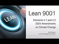 Video thumbnail for ISO 9001 Amendment 2024 Climate Changes | Understanding Context of the Organization | ISO 9001