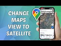 Video thumbnail for How to Change Google Maps View to Satellite