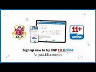 Video thumbnail for CGP 11+ Online — unlimited 11+ practice!