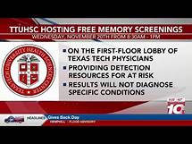 Video thumbnail for VIDEO: Texas Tech physicians hosting free memory screenings in Amarillo Wednesday