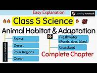 Video thumbnail for Animal Habitat and Adaptation (Complete Chapter)