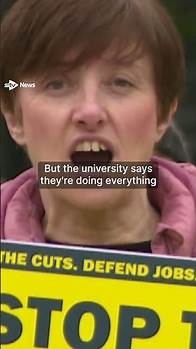 Video thumbnail for Academics at Robert Gordon University begin strike action #news #shorts #strike #education