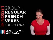 Video thumbnail for Group 1 Regular French Verbs ending in "ER" (Present Tense)