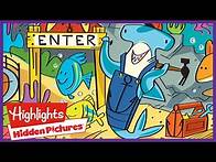 Video thumbnail for UNDER THE SEA | Hidden Pictures Puzzles | Kids Videos | Highlights