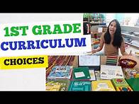 Video thumbnail for 1st grade Homeschool curriculum Choices and Resources