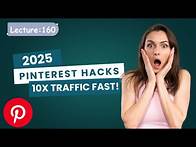 Video thumbnail for 🚀 2025 Pinterest Hacks: Get Targeted Followers & 10x Traffic FAST!