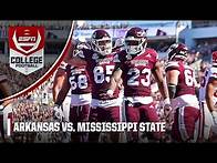 Video thumbnail for Arkansas Razorbacks vs. Mississippi State Bulldogs | Full Game Highlights