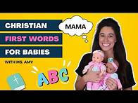 Video thumbnail for Baby's first words and sign language - Baby education, learn to talk for baby, Christian based