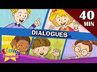Video thumbnail for Good morning+More Kids Dialogues | Learn English for Kids | Collection of Easy Dialogue