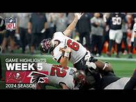 Video thumbnail for Tampa Bay Buccaneers vs. Atlanta Falcons Game Highlights | NFL 2024 Week 5