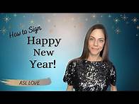 Video thumbnail for Sign- Happy New Year! Sign Language - ASL