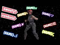 Video thumbnail for TOP 15 SWEATY SYMBOLS TO PUT IN YOUR FORTNITE NAME