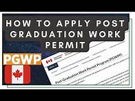 Video thumbnail for How to apply for PGWP online | Work Permit Application | IRCC Account | Documents Required | CANADA