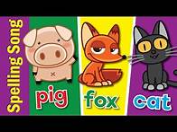 Video thumbnail for The Spelling Song | Learn to Spell 3 Letter Words | Kindergarten, Preschool & ESL | Fun Kids English