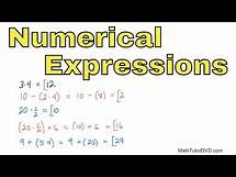 Video thumbnail for 03 - Evaluating Numerical Expressions, Part 1