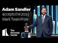 Video thumbnail for Adam Sandler Acceptance Speech | 2023 Mark Twain Prize