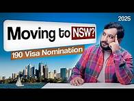 Video thumbnail for How to Get NSW State Nomination (190 Visa) in 2025 | Complete Step-by-Step Guide | NSW Subclass 190