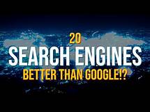 Video thumbnail for 20 Search Engines That Are Better Than Google!?