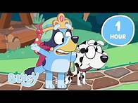 Video thumbnail for 🔴LIVE: Fantasy Time with Bluey 👑 ✨ 🐉 | Pretend Play with Friends | Bluey