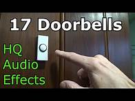 Video thumbnail for 17 Doorbell and Buzzer Recordings ~ Sound Effects Made for Drama & Radio