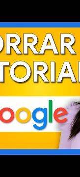 Video thumbnail for ⛔ BORRAR HISTORIAL de Google en Android y Desactivar Guardado de Búsquedas