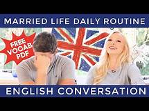 Video thumbnail for English Conversation - Daily Routine (with vocabulary) (+ Free PDF & Quiz)