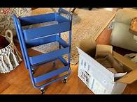 Video thumbnail for Brightroom 3 Tier Cart - Blue (Target) - Assembly