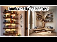 Video thumbnail for Best Bookcases Ideas for Style, Storage, and Storytelling | Floating Bookshelves Design Ideas |