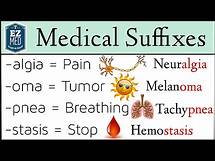 Video thumbnail for Medical Terminology: Suffixes MADE EASY [Nursing, Students, Coding]