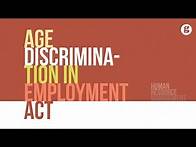 Video thumbnail for Age Discrimination in Employment Act