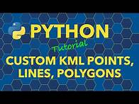 Video thumbnail for Python Custom KML Points, Lines, Polygons, Circles