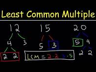 Video thumbnail for How To Find The LCM of 3 Numbers - Plenty of Examples!