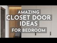 Video thumbnail for Closet Door Ideas For Bedrooms