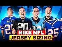 Video thumbnail for NIKE NFL JERSEY SIZING | WHAT SHOULD I GET??? | NIKE ELITE, LIMITED, GAME & PLAYER LEGEND JERSEY |