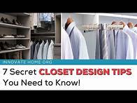 Video thumbnail for Custom Closet Design & Organizer Systems Columbus – 7 Secrets You Need to Know | Innovate Home Org