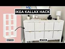 Video thumbnail for IKEA KALLAX HACK TRANSFORMATION - EASY DIY SIDEBOARD TO ELEVATE YOUR SPACE