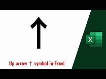 Video thumbnail for Up arrow ↑ symbol in Word, Excel, PowerPoint and Outlook