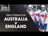 Video thumbnail for Men's Triples Final | Australia v England