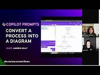 Video thumbnail for Convert a process into a diagram using Copilot