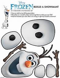 Video thumbnail for Olaf Printable from Disney Frozen - olaf template for crafts!