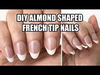 Video thumbnail for DIY Almond Shaped French Tip Manicure