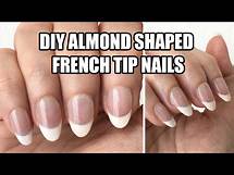 Video thumbnail for DIY Almond Shaped French Tip Manicure